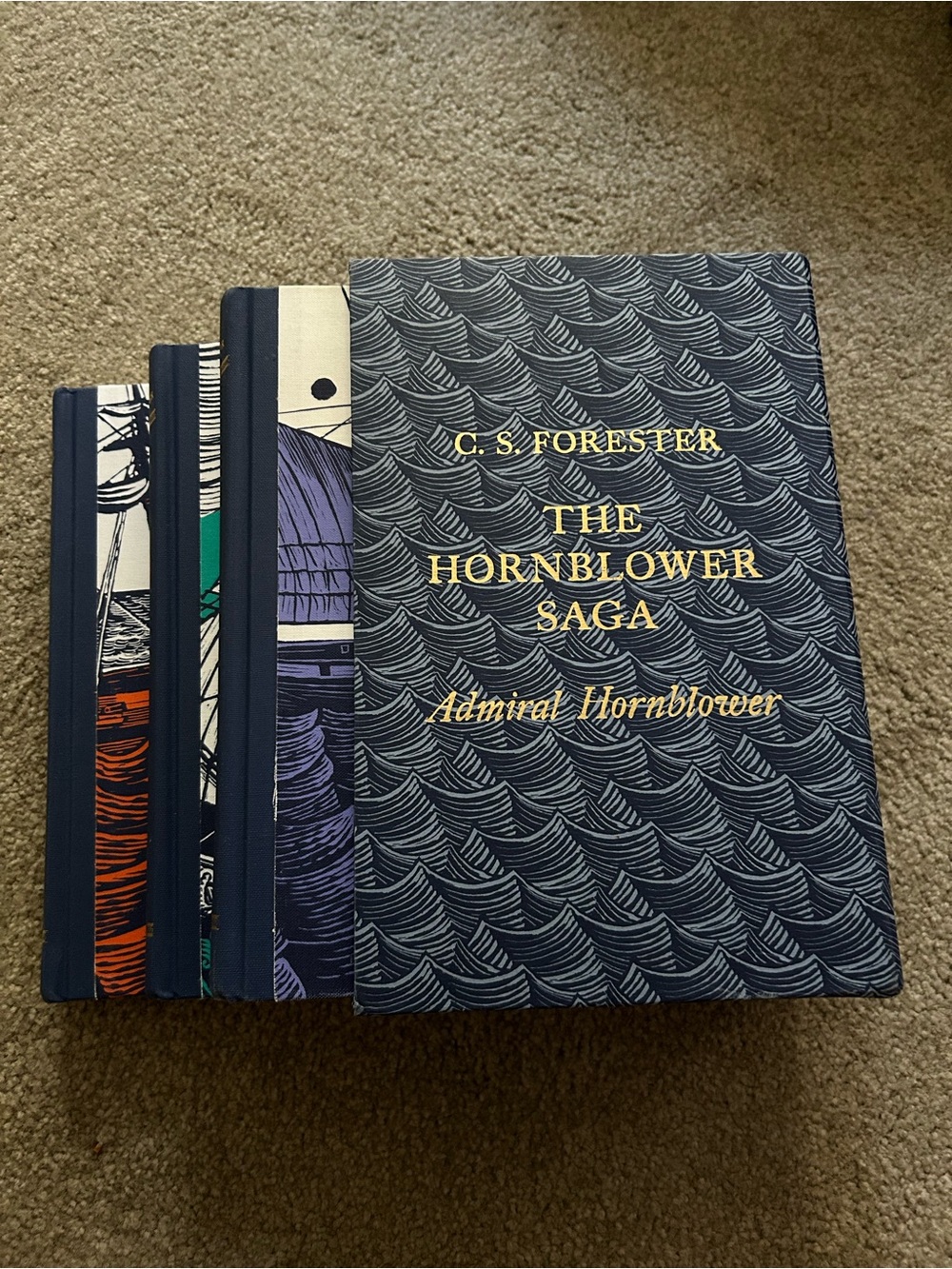 The Hornblower Saga 3: Admiral Hornblower (3v.) - Folio Society